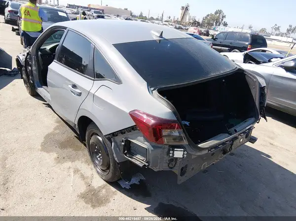 2HGFE2F56SH514722 — 2025 Honda Civic, фото 3 с аукциона IAAI, Угон