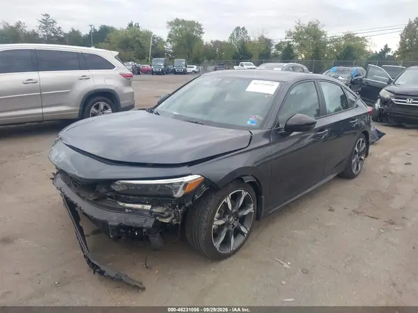 19XFL4H95SE003319 — 2025 Honda Civic, фото 2 с аукциона IAAI, Передняя часть