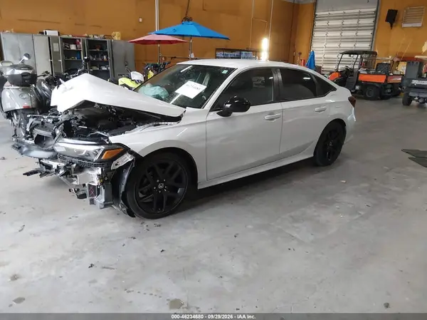 2HGFE2F54SH513925 — 2025 Honda Civic, фото 2 с аукциона IAAI, Передняя часть