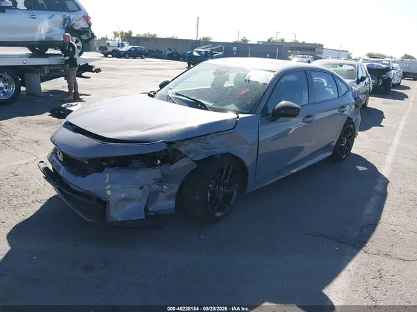 2HGFE4F87SH347339 — 2025 Honda Civic, фото 2 с аукциона IAAI, Передняя часть