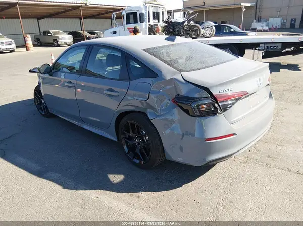 2HGFE4F87SH347339 — 2025 Honda Civic, фото 3 с аукциона IAAI, Передняя часть