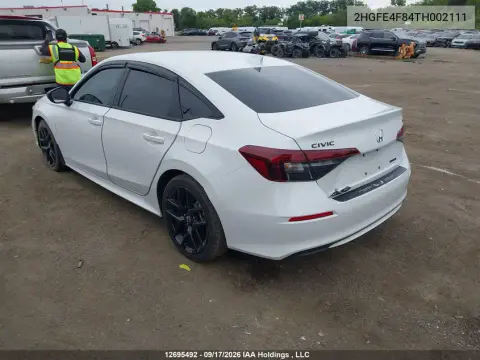 2026 Honda Civic VIN 2HGFE4F84TH002111 фото 4