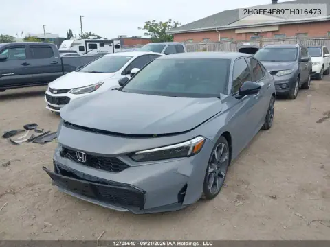 2026 Honda Civic VIN 2HGFE4F89TH016473 фото 2