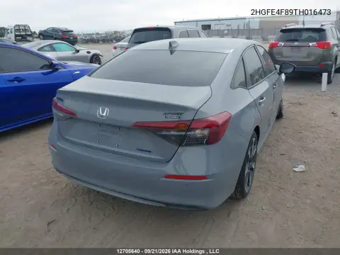 2026 Honda Civic VIN 2HGFE4F89TH016473 фото 4