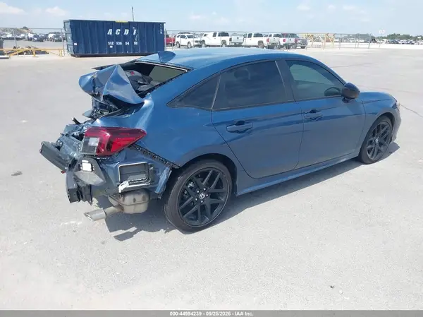 2026 HONDA CIVIC VIN 2HGFE2F52TH545063 фото 4