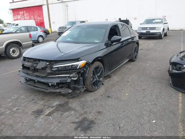19XFL2H88TE002212 — 2026 Honda Civic, фото 2 с аукциона IAAI, Передняя часть