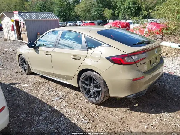 19XFL2H84TE010856 — 2026 Honda Civic, фото 3 с аукциона IAAI, Передняя часть справа