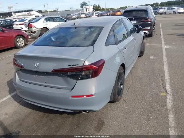 2HGFE2F58TH523438 — 2026 Honda Civic, фото 4 с аукциона IAAI, Передняя часть