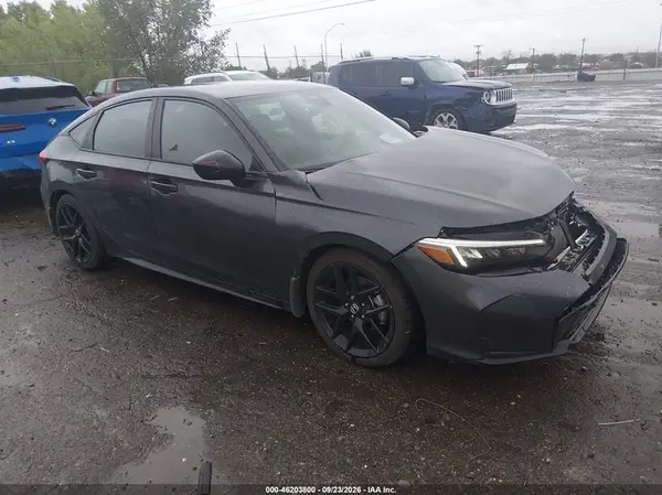 19XFL2H87TE003920 — 2026 Honda Civic, Передняя часть (Front End), фото до ремонта