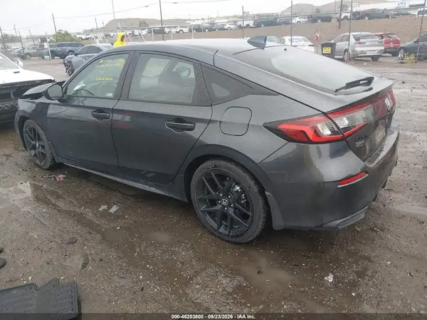 19XFL2H87TE003920 — 2026 Honda Civic, фото 3 с аукциона IAAI, Передняя часть