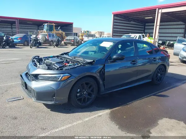 2HGFE2F53TH552684 — 2026 Honda Civic, фото 2 с аукциона IAAI, Задняя часть справа