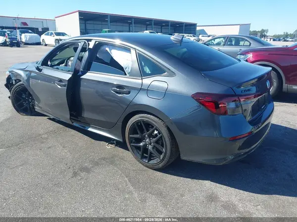 2HGFE2F50TH567532 — 2026 Honda Civic, фото 3 с аукциона IAAI, Левый бок