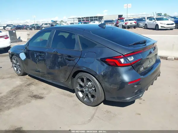 19XFL4H91TE016084 — 2026 Honda Civic, фото 3 с аукциона IAAI, Левый бок