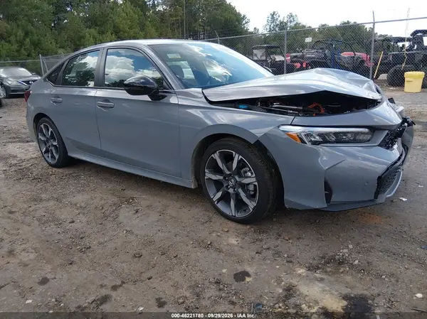 2HGFE4F80TH323935 — 2026 Honda Civic, Передняя часть (Front End), фото до ремонта