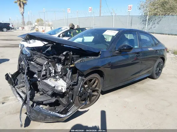 2HGFE2F5XTH553606 — 2026 Honda Civic, фото 2 с аукциона IAAI, Передняя часть