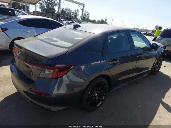 2HGFE2F5XTH553606 — 2026 Honda Civic, фото 4 с аукциона IAAI, Передняя часть