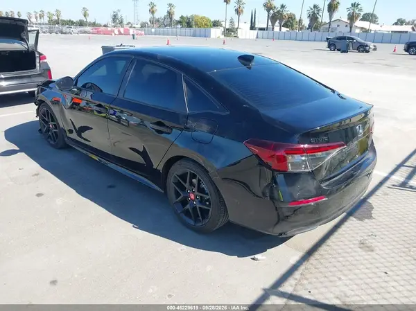 2HGFE2F58TH598477 — 2026 Honda Civic, фото 3 с аукциона IAAI, Передняя часть