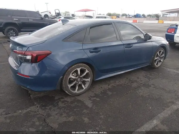 2HGFE4F80TH302180 — 2026 Honda Civic, фото 4 с аукциона IAAI, Левый бок