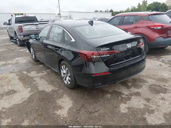 2HGFE2F26TH619767 — 2026 Honda Civic, фото 3 с аукциона IAAI, Передняя часть