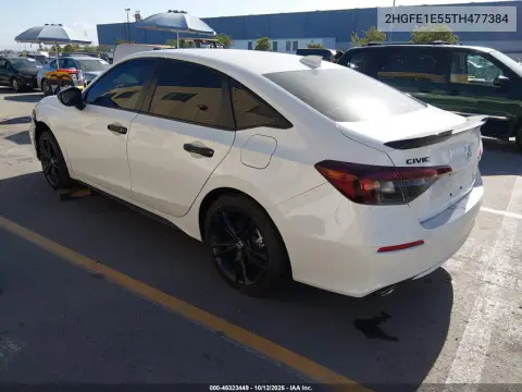 2026 Honda Civic Si Sedan VIN 2HGFE1E55TH477384 фото 4