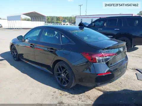 2026 Honda Civic Sport VIN 2HGFE2F54TH547462 фото 4
