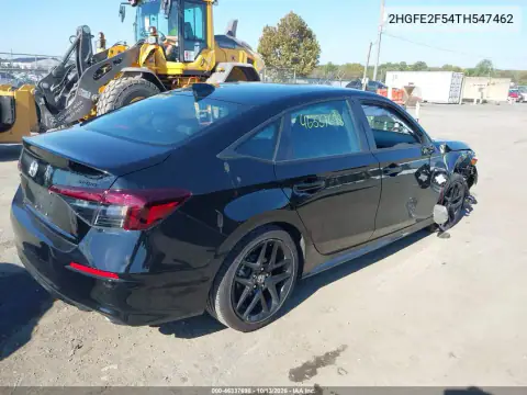 2026 Honda Civic Sport VIN 2HGFE2F54TH547462 фото 5