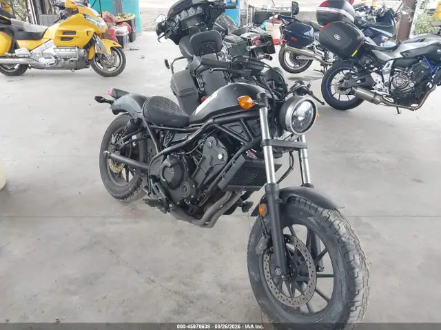 MLHPC5653K5200797 — 2019 Honda CMX500 A, Левый бок (Left Side), фото до ремонта