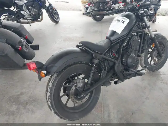 MLHPC5653K5200797 — 2019 Honda CMX500 A, фото 4 с аукциона IAAI 13.10.2026, Левый бок