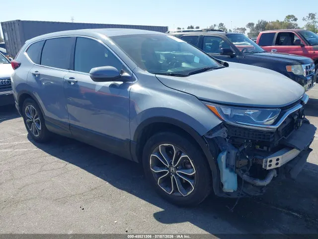 2021 Honda Cr-v 2wd Ex VIN 5J6RW1H58MA014282 фото 1