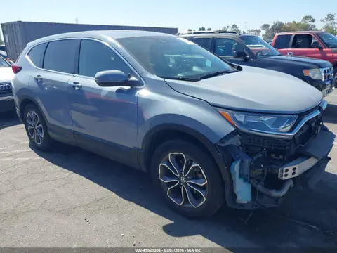5J6RW1H58MA014282 — 2021 Honda CR-V 2WD EX, Передняя часть (Front End), фото до ремонта