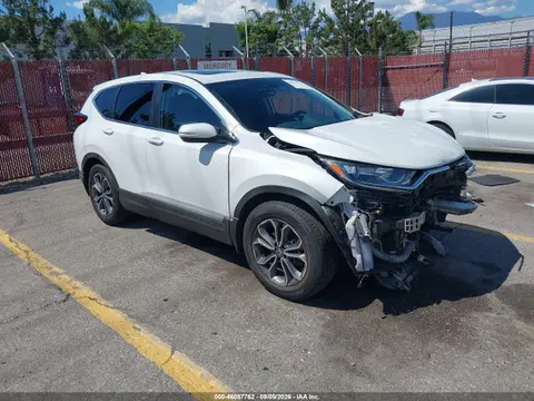 2HKRW1H5XNH402372 — 2022 Honda CR-V 2WD EX, Передняя часть (Front End), фото до ремонта