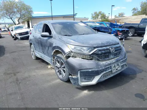 5J6RW1H58NA022996 — 2022 Honda CR-V 2WD EX, Угон (Theft), фото до ремонта