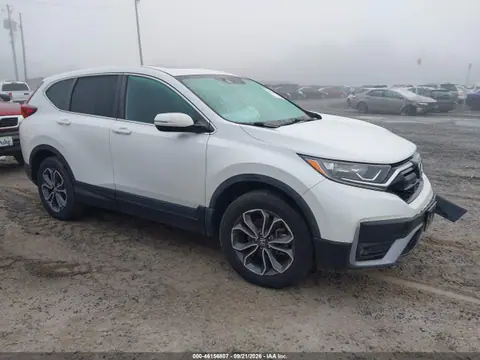 5J6RW2H89NL000459 — 2022 Honda CR-V AWD EX-L, Передняя часть слева (Left Front), фото до ремонта