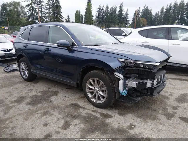 2HKRS4H47RH441365 — 2024 Honda CR-V EX AWD, Передняя и задняя части (Front & Rear), фото до ремонта