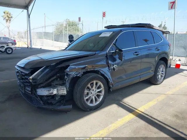 2024 Honda Cr-v Ex-l Awd VIN 2HKRS4H76RH480944 фото 2