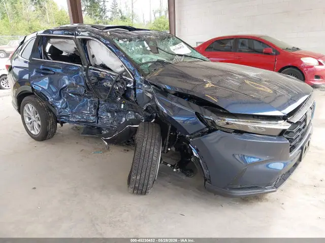 2HKRS4H74SH491818 — 2025 Honda CR-V EX-L AWD, Биологическая или химическая опасность (Biohazard), фото до ремонта