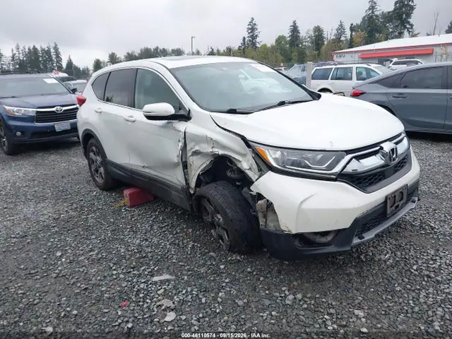 2HKRW2H81JH655588 — 2018 Honda CR-V EX-L/EX-L Navi, Правый бок (Right Side), фото до ремонта
