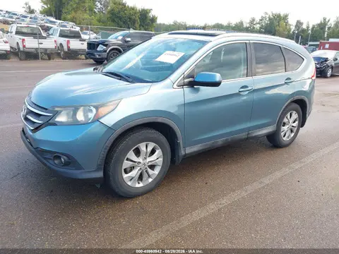 2014 Honda Cr-v Ex-l VIN 2HKRM3H76EH558315 фото 2