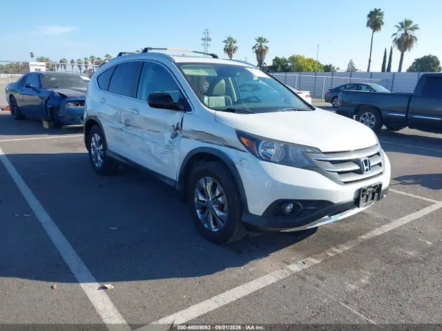 5J6RM3H78EL004697 — 2014 Honda CR-V EX-L, Правый бок (Right Side), фото до ремонта