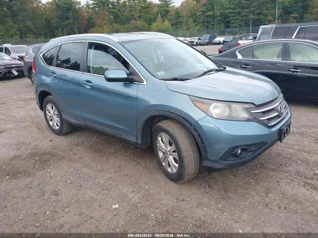 2014 Honda Cr-v Ex-l VIN 2HKRM4H76EH633732 фото 1