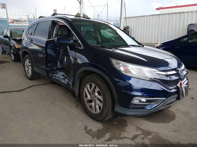 2HKRM3H78GH554267 — 2016 Honda CR-V EX-L, Правый бок (Right Side), фото до ремонта
