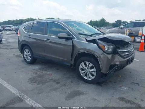 2HKRM4H53EH621066 — 2014 Honda CR-V EX, Передняя часть (Front End), фото до ремонта