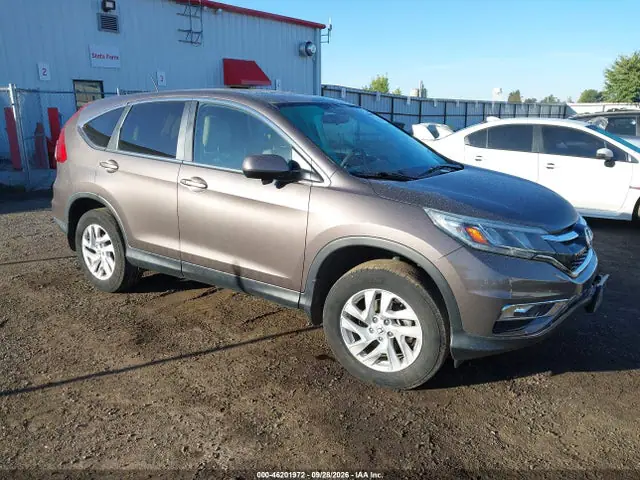 2HKRM4H58FH679322 — 2015 Honda CR-V EX, Передняя часть слева (Left Front), фото до ремонта