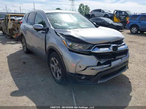 2HKRW2H52JH105984 — 2018 Honda CR-V EX, Передняя часть (Front), фото до ремонта