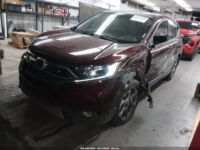 7FARW1H54JE017208 — 2018 Honda CR-V EX, фото 2 с аукциона IAAI 13.10.2026, Передняя часть