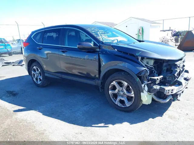 2HKRW2H52KH128683 — 2019 Honda CR-V EX, Передняя часть (Front), фото до ремонта