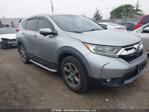 2HKRW2H55KH108444 — 2019 Honda CR-V EX, Град (Hail), фото до ремонта