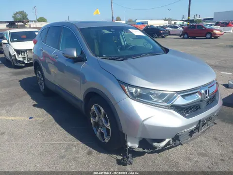 5J6RW1H55KA003849 — 2019 Honda CR-V EX, Передняя часть слева (Left Front), фото до ремонта