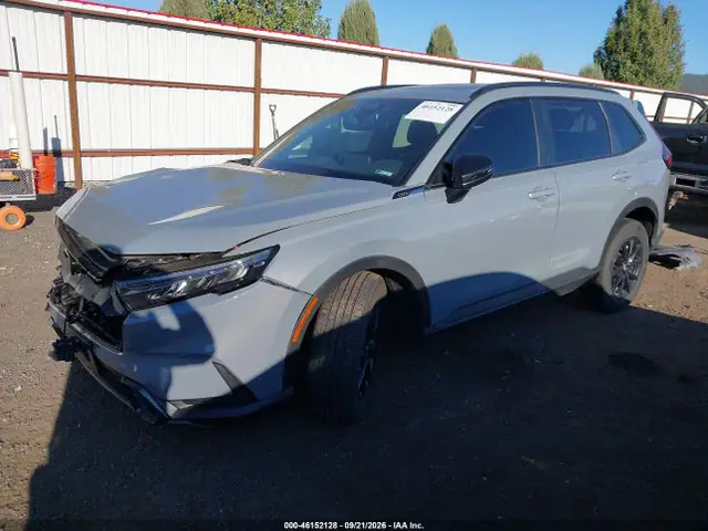 7FARS6H87TE114750 — 2026 Honda CR-V Hybrid AWD Sport-L, фото 2 с аукциона IAAI 13.10.2026, Передняя и задняя части