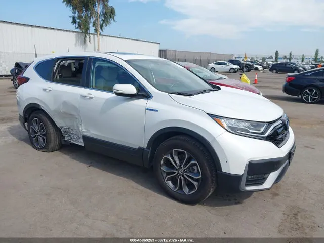 2021 Honda Cr-v Hybrid Ex-l VIN 7FART6H87ME012220 фото 1